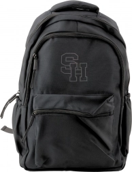 Rucsac școlar cu două compartimente negru 38 cm 20L