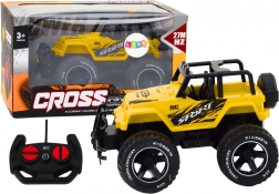 Mașină RC de curse off-road 1:18 galbenă