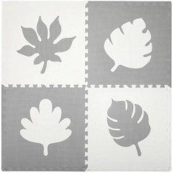 Covoraș de joacă puzzle din spumă MoMi FELI gri