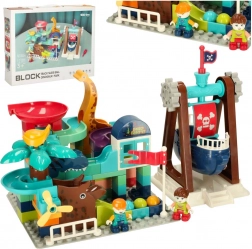 Labirint creativ pentru copii cu dinozauri