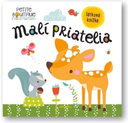 Petite Boutique Micii prieteni, cărticică textilă pentru cei mai mici