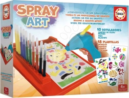 Educa Spray Art – set creativ cu pulverizare pentru copii