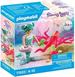 Playmobil Princess Magic – sirenă cu caracatiță care își schimbă culoarea