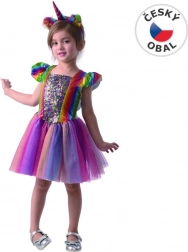 Rochie de carnaval unicorn pentru copii