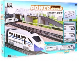 Jucăria Copiilor Șine de 914 cm cu Tren și Accesorii