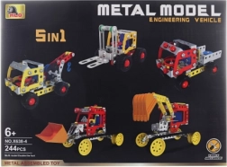 Set de construcție metalică 5în1