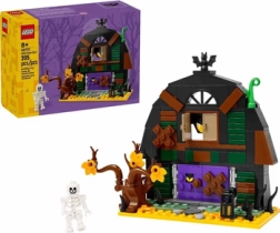 LEGO Șură de Halloween – set de construit de Halloween cu detalii înfricoșătoare