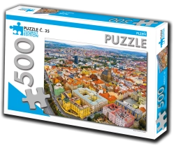 Puzzle Plzeň 500 piese turistice