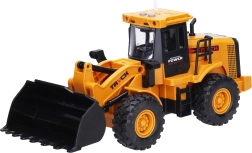 Excavator pe roți cu efecte luminoase și sonore, 27 cm