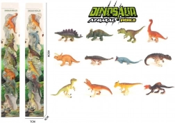 Set 6 Dinozauri din Plastic în Blister