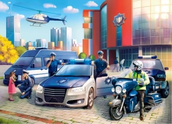 Puzzle pentru copii Stația de Poliție 120 piese