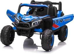 Vehicul electric pentru copii Buggy Madman UTV-MX albastru