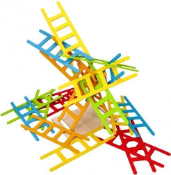 Joc de echilibru scări din lemn de la Goki