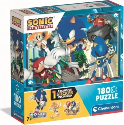 Clementoni Puzzle Ariciul Sonic Pregatiti 180 de piese