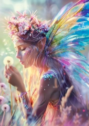 Puzzle 500 de piese Zâna Make a Wish – CASTORLAND