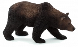 Figurină realistă de urs Grizzly