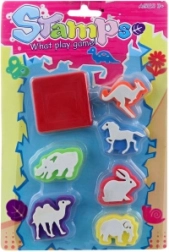 Set de ștampile cu animale cu tușieră