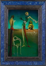 Puzzle Femeie cu trandafir – 1000 piese