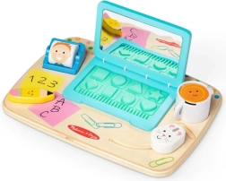 Laptop din lemn pentru copii Melissa & Doug