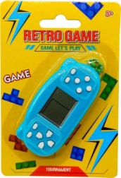 Mini consolă de jocuri QUIZY pentru chei cu 23 de jocuri