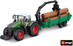 Bburago 1:50 Fermă Tractor Fendt 1050 Vario + extractor de copaci