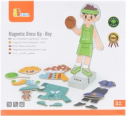 Set magnetic de îmbrăcat VIGA – băiat