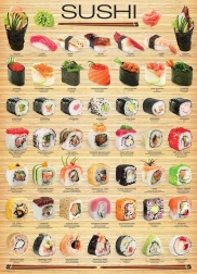 EUROGRAPHICS Puzzle Sushi 1000 piese