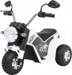 Motocicletă electrică pentru copii MiniBike – Alb
