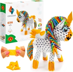 ALEXANDER 3D origami – unicorn, 656 piese