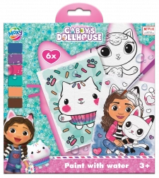 Pictură cu acuarele Căsuța fermecată a Găbinii