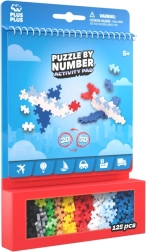 Plus-Plus Activity Transport – set de construcție creativ 12 în 1