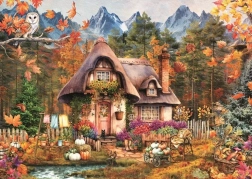 Puzzle Ravensburger Căsuța cu dovleci 1000 piese