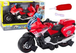 DIY Lumina de salvare pentru bicicletă sună roșu