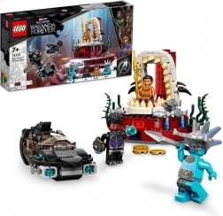 LEGO Marvel sala tronului regelui NAMOR 76213