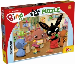 Puzzle pentru copii Bing cu 24 de piese