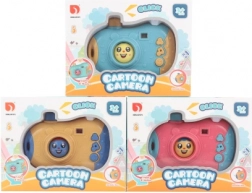 Aparat foto pentru copii cu baterii, cu lumină și sunete