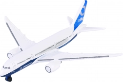 Avion personal metalic BOEING 787-9 alb 10 cm – Majorette Airport