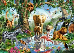 Puzzle Ravensburger Aventura în junglă 1000 de piese