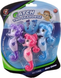 Jucărie de apă căluți de mare scufundători, set 3 buc.