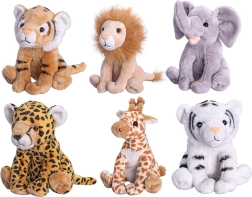 Animăluțe de pluș safari 15 cm