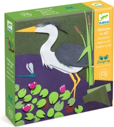 Set creativ Djeco 3D Lângă apă