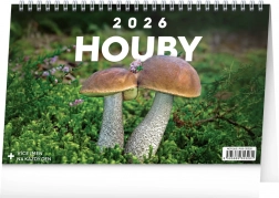 Calendar de birou Ciuperci 2026