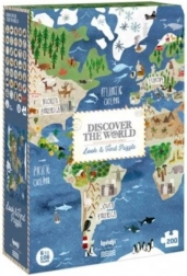 Puzzle mare Londji Descoperă lumea