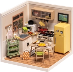 Robotime căsuță miniaturală Bucătăria Happy Meals