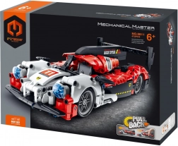 set de construcție mașină de curse cu mecanism pull-back iM.MASTER, 472 piese