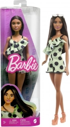 Păpușa Barbie Fashionistas în salopetă verde mentă cu buline