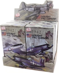 Avion pliabil 4D – set de construcție pentru copii