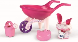 Roabă Androni HELLO KITTY cu set pentru nisip, mare