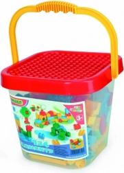 Set construcție Mini Blocks găleată mare