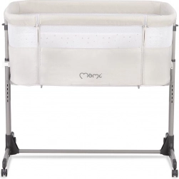 Pătuț MoMi REVO gri deschis